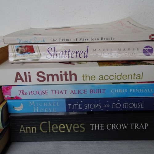 English books used, 15 vintage fiction and true stories