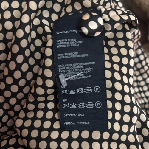 Tommy Hilfiger dress like new, size S, 100% silk, with belt