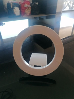 Mobile phone stand new, two-tone base