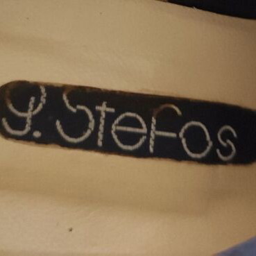 Leather Shoes G. Stefos (Blue)