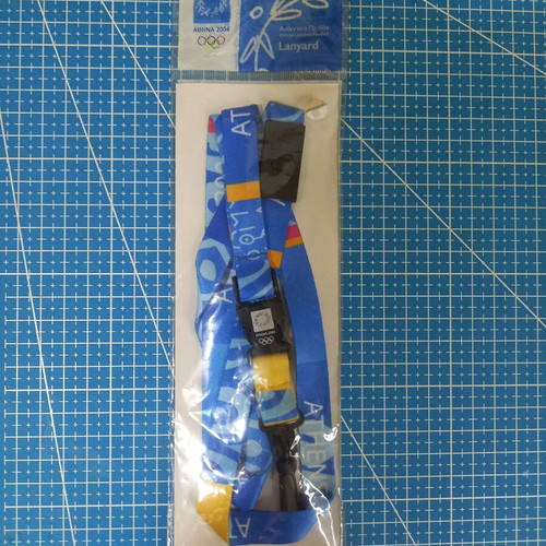 Athens 2004 Olympic Games collectible lanyard new