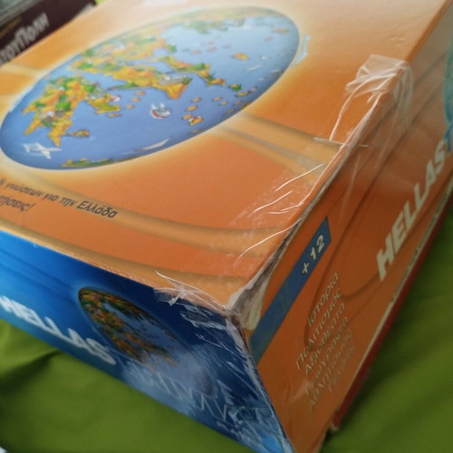 Hellas Trivia board game used, knowledge 12+