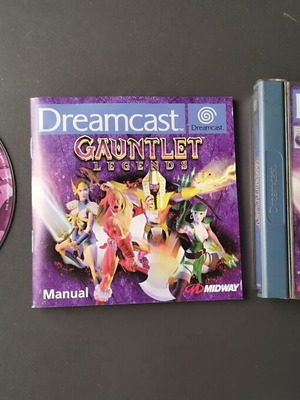 Sega Dreamcast Gauntlet Legends μεταχειρισμένο, complete