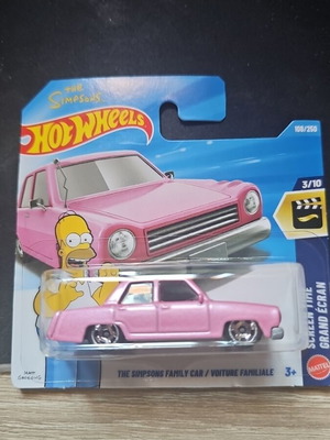 Hot Wheels The Simpsons Family Car new
