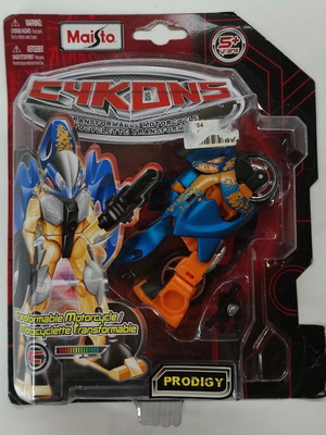 Maisto Cykons Transformable Motorcycle Prodigy toy