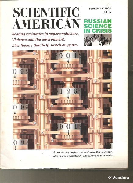  Scientific American, February 1993, 1993, Scientific American, Volume 268, Number 2.  Russian Science In Crisis