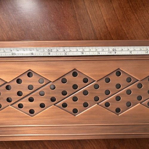 Metal food warmer base vintage with candle holders like new