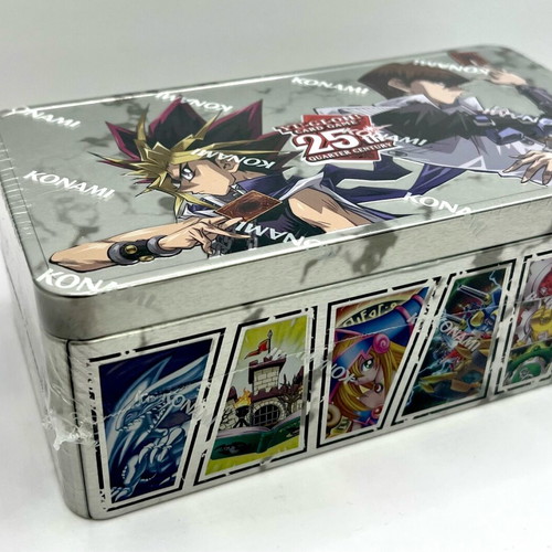 yugioh card game 25th quarter century tin Amazon.com: Yu-Gi-Oh! TCG: 25th Anniversary Tin main image 1