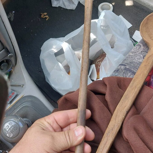 Wooden tool old used in good condition