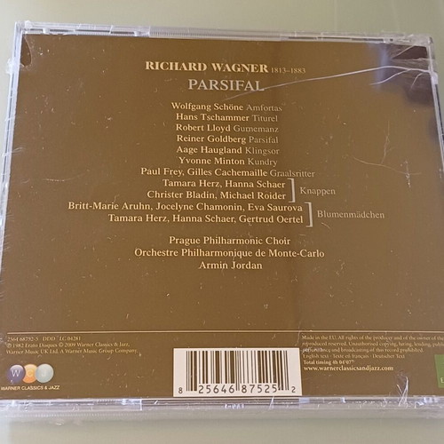 Parsifal 4CD Richard Wagner classical opera new