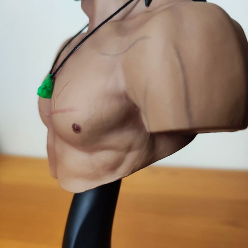 John J. Rambo III 1/4 Bust Statue by Hot Toys 2008 like new