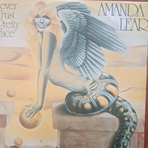 Never Trust A Pretty Face Amanda Lear LP