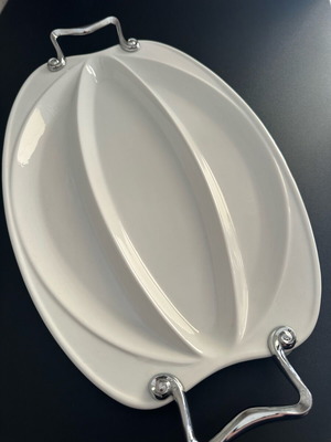 Porcelain platter new
