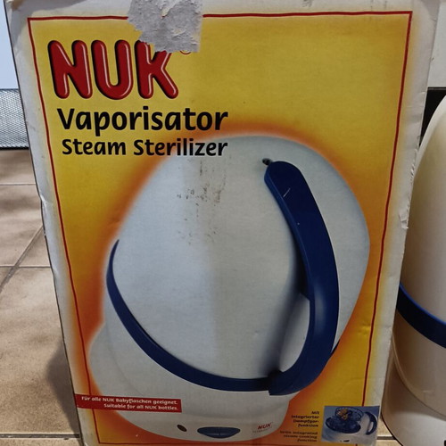 NUK Bottle Sterilizer used