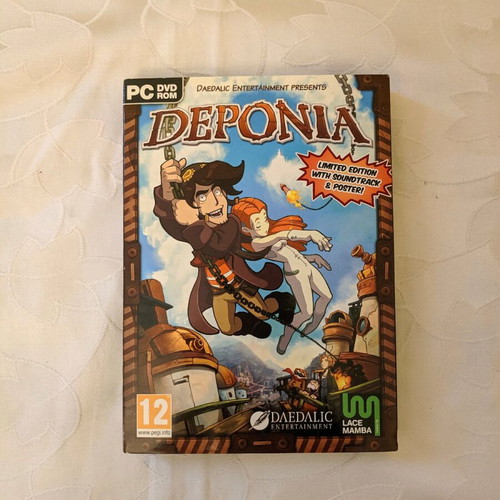 Deponia Limited Edition PC game like new, adventure