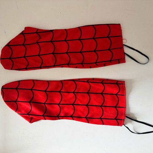 Spider-Man costume with mask and gloves used for age 6