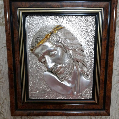 Silver 925 image like new with the Crucifix 37×41