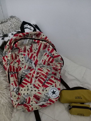 All star converse backpack με δώρο κασετίνα polo
