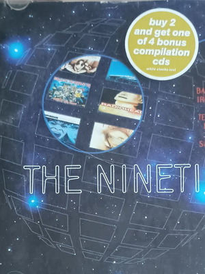 The Nineties CD μεταχειρισμένο, ροκ συλλογή της EMI