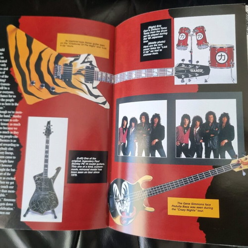 Kiss 1st Worldwide Convention 1995-96 program used