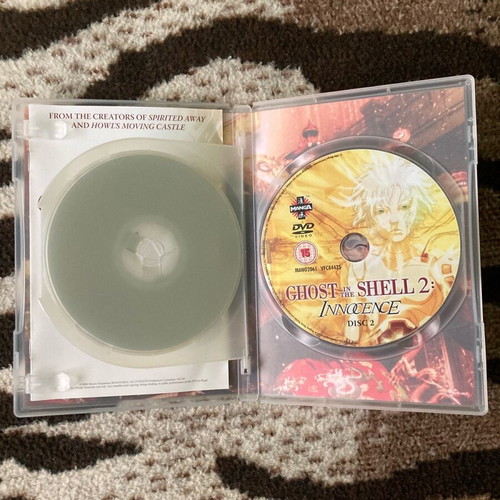Ghost in the Shell 2 Innocence DVD like new, English audio without subtitles