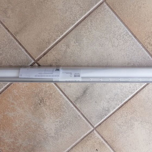 Enje light filtering roller blind new, white