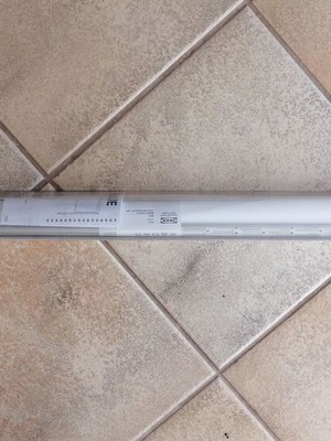 Enje light filtering roller blind new, white