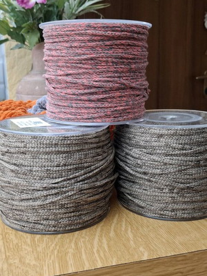 Νήματα πολυεστέρα 3mm ελληνικής κατασκευής καινούργια για τσάντες