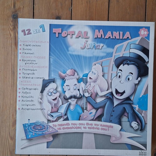 Total Mania Junior board game new, family game for ages 8+