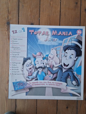 Total Mania Junior board game new, family game for ages 8+