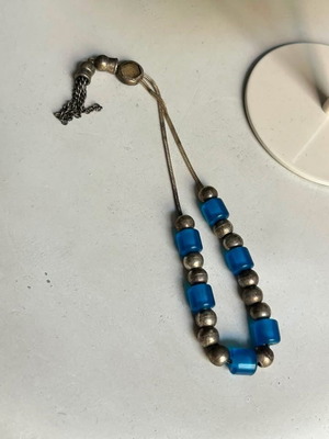 Komboloi old handmade worry beads, used