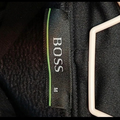 Boss Hugo Boss men's black hoodie and sweatpants set, size M