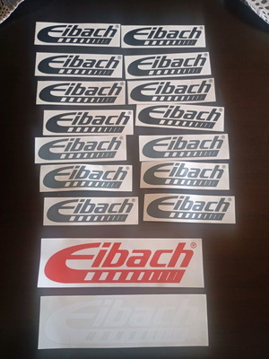 Eibach stickers new, various sizes