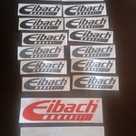 Eibach stickers new, various sizes