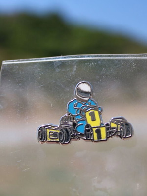 Pin Go-Kart 3cm x 2cm καινούργιο