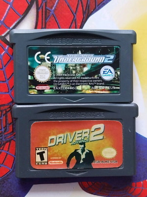 2 Racing Games for Game Boy Advance like new