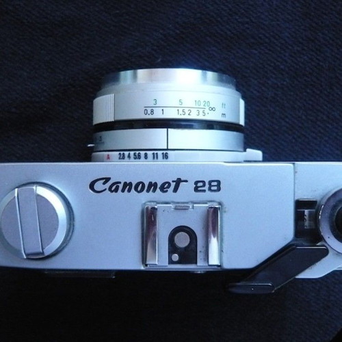 Canon Canonet 28 analog camera used, 40mm f/2.8 lens