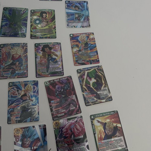 Dragon Ball foil trading cards, set of 30