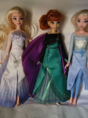Disney Frozen κούκλες με την Άννα και την Έλσα, πακέτο 3