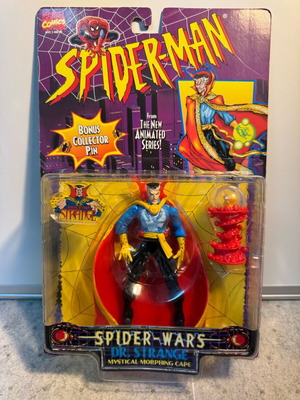 Dr. Strange Spider-Wars Spider-Man Marvel The Animated Series Toy Biz new 1996