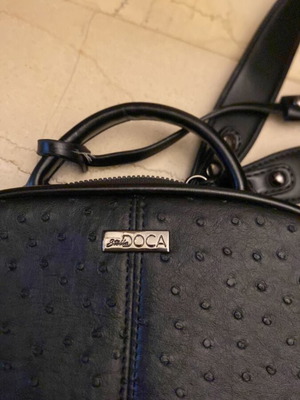 Doca backpack black, never used, big storage