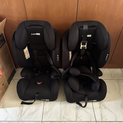 FreeON Modus i-Size car seats used, pack of 2, black, 76-150 cm