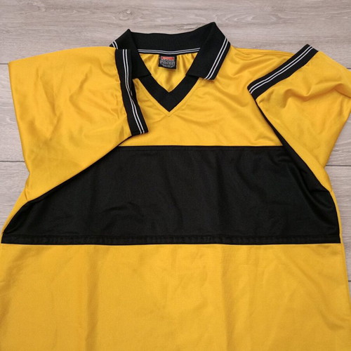 Retro Nike Teamwear shirt used, black and yellow, size M