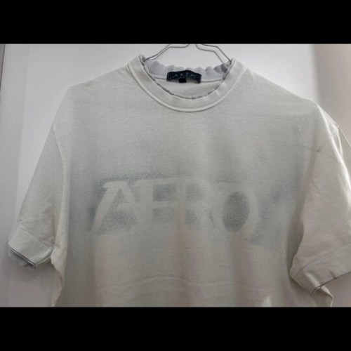 Aero white T-shirt size L like new, cotton