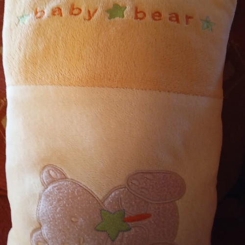 Decorative baby pillow like new
