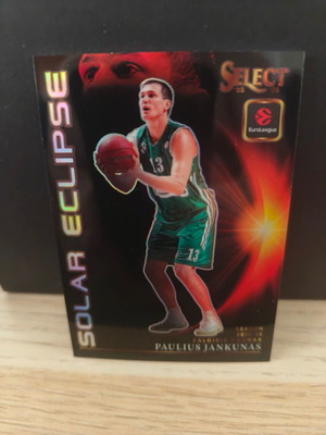 2025-26 Select EuroLeague Zalgiris Paulius Jankunas Solar Eclipse SSP #11 κάρτα καινούργια