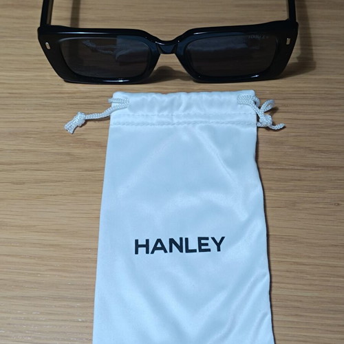 Hanley Le Grand Polarized sunglasses new, black