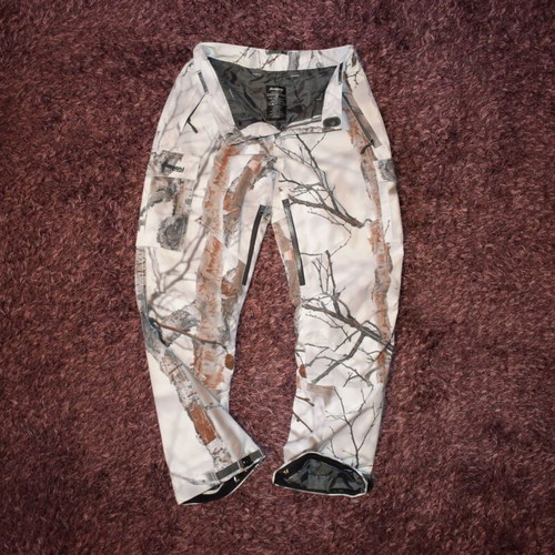 Bergans Grotli Insulated Lady Pants like new, size M, white and brown