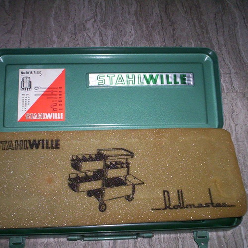 STAHLWILLE 1/2" socket set professional complete new