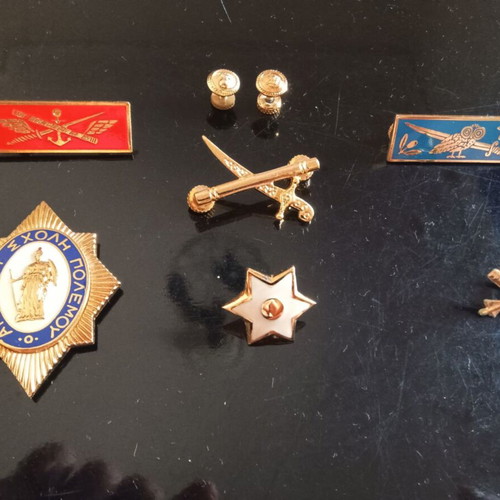 Military medals new, complete collection of Greek officer insignia